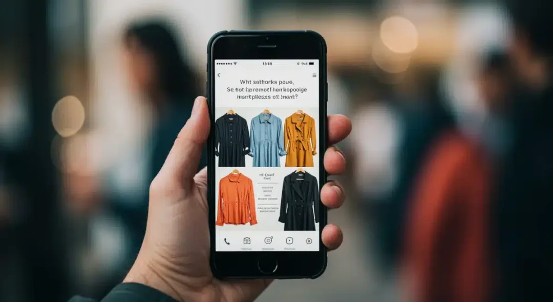 Mobile app for secondhand clothing shopping