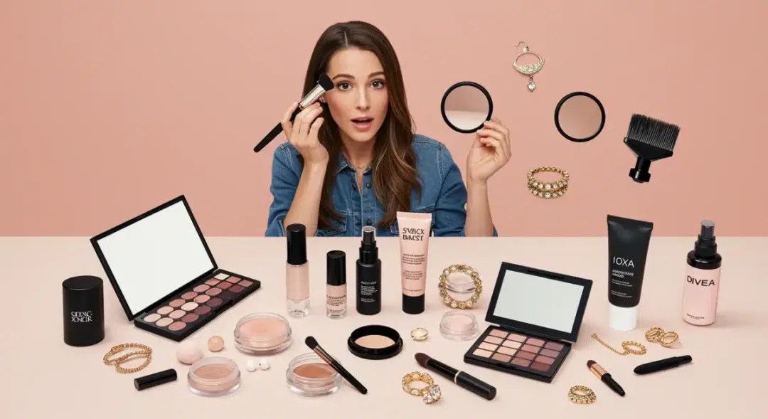 DIY beauty and styling for budget-friendly red carpet look completion.