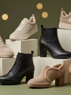 Stylish footwear collection for 2026 holiday season