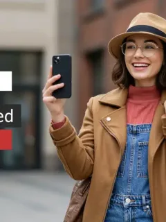 Fashion blogger showcasing celebrity-inspired outfit under $150 in 2026