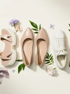 Essential Spring Summer 2026 Footwear Trends Flat Lay