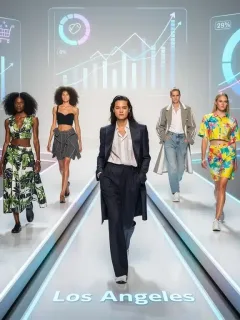 Spring 2026 fashion trends from US fashion events influencing consumer spending.