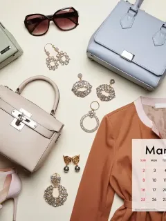 Curated collection of luxury US fashion event styles and accessories for 2026