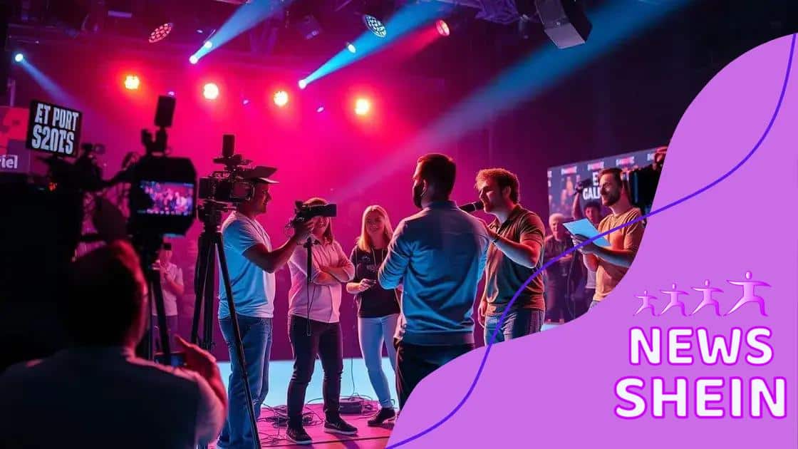 Collaboration between e-sports and traditional media
