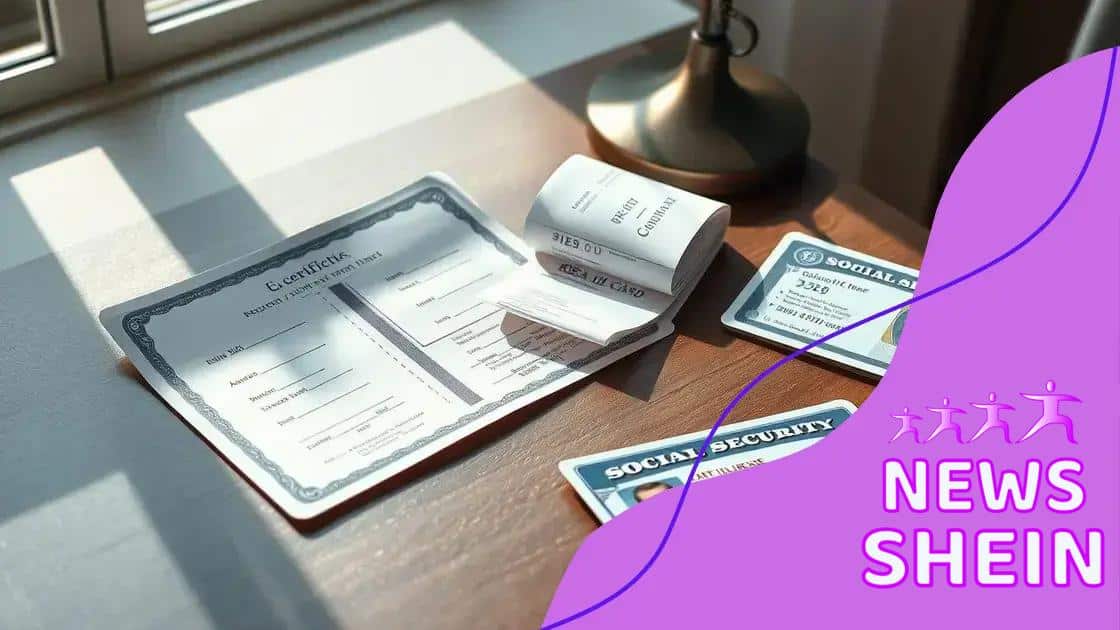 What documents do you need?