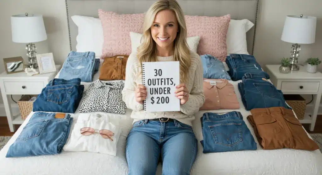 Capsule Wardrobe Challenge: 15 Pieces, 30 Outfits, Under $200