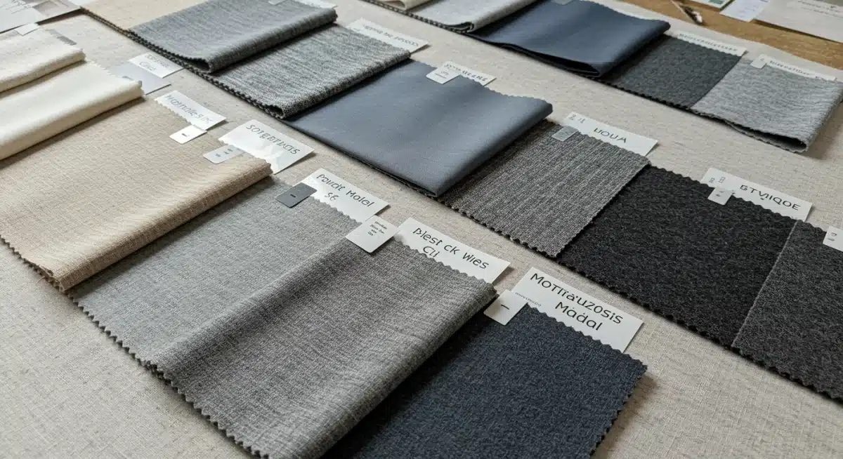 Assortment of budget-friendly fabric swatches