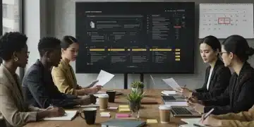 Fashion professionals reviewing new regulations for US events