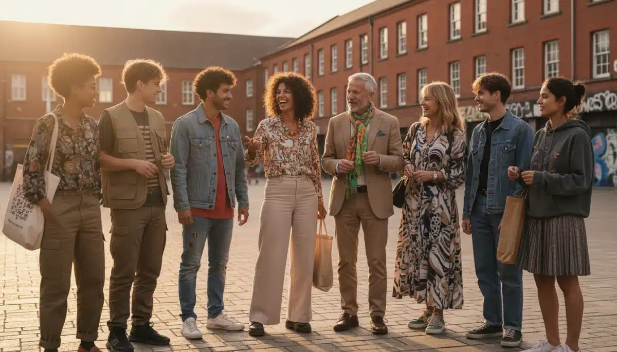 Community of fashion-conscious individuals sharing smart shopping tips